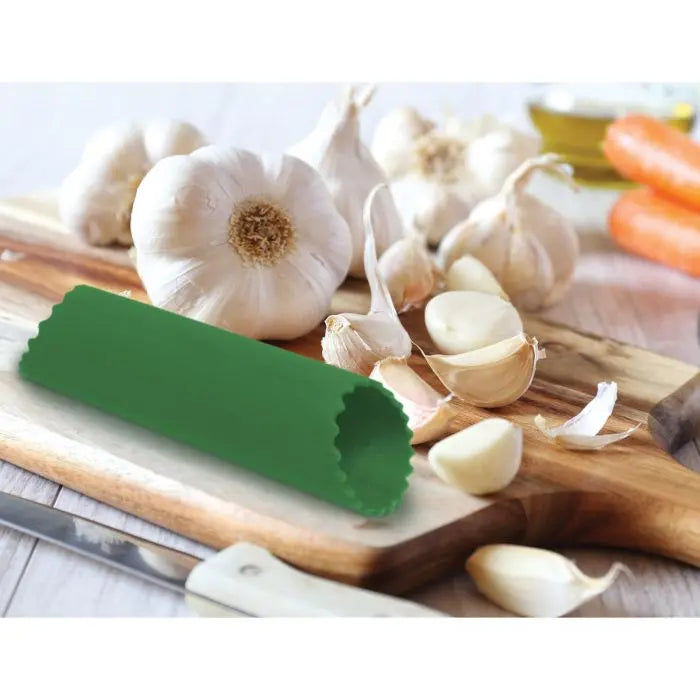 Fantes Silicone Garlic Peeler Tube - Green