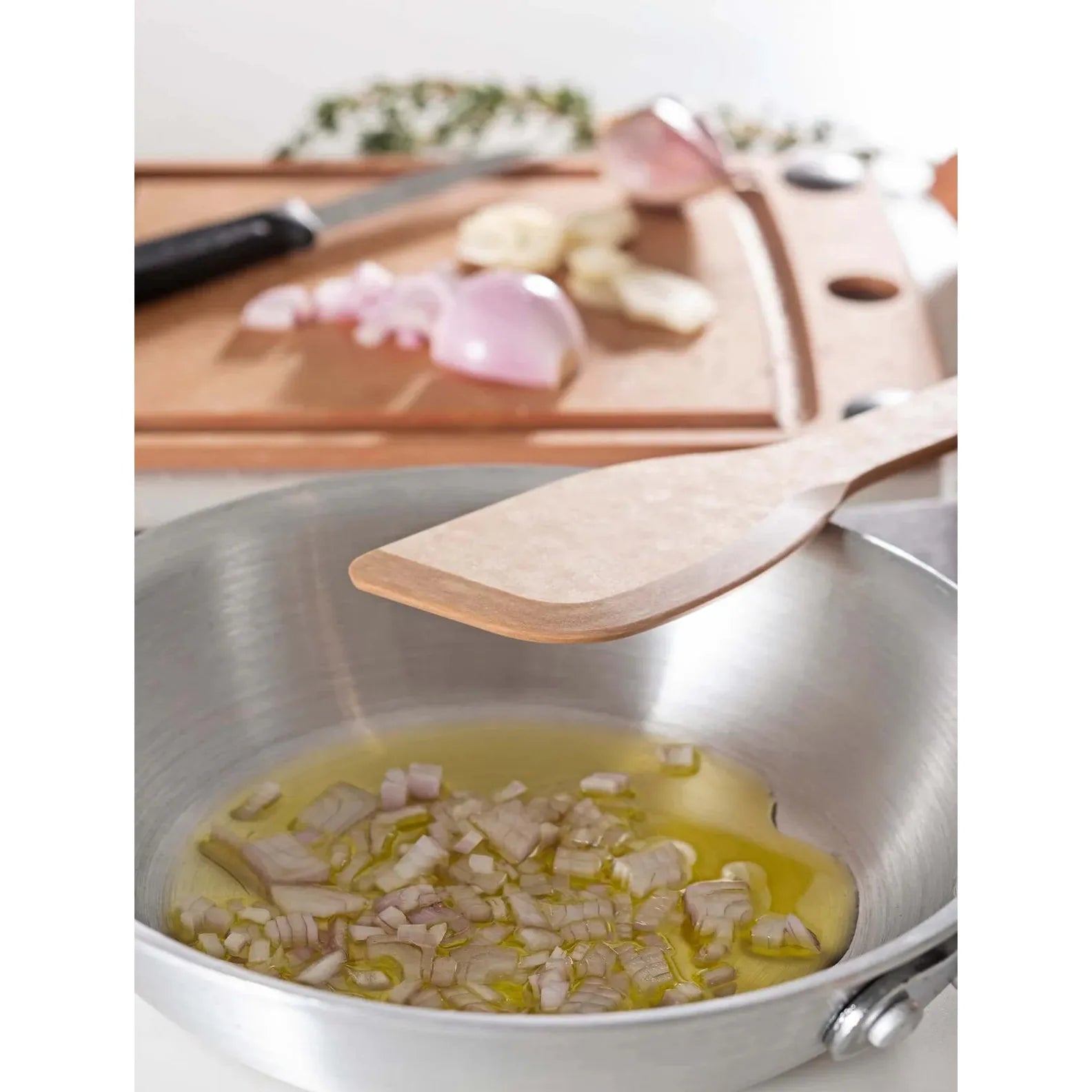 Wooden Sauté Tool - Natural Color DT